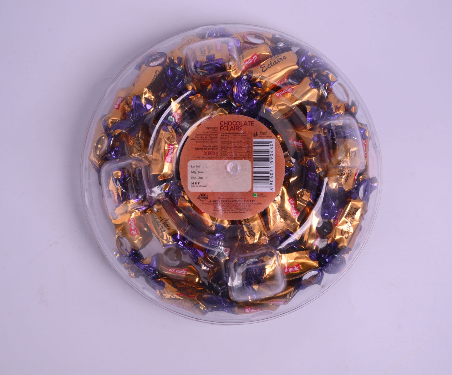 VAJRA CHOCO ECLAIRS 500g