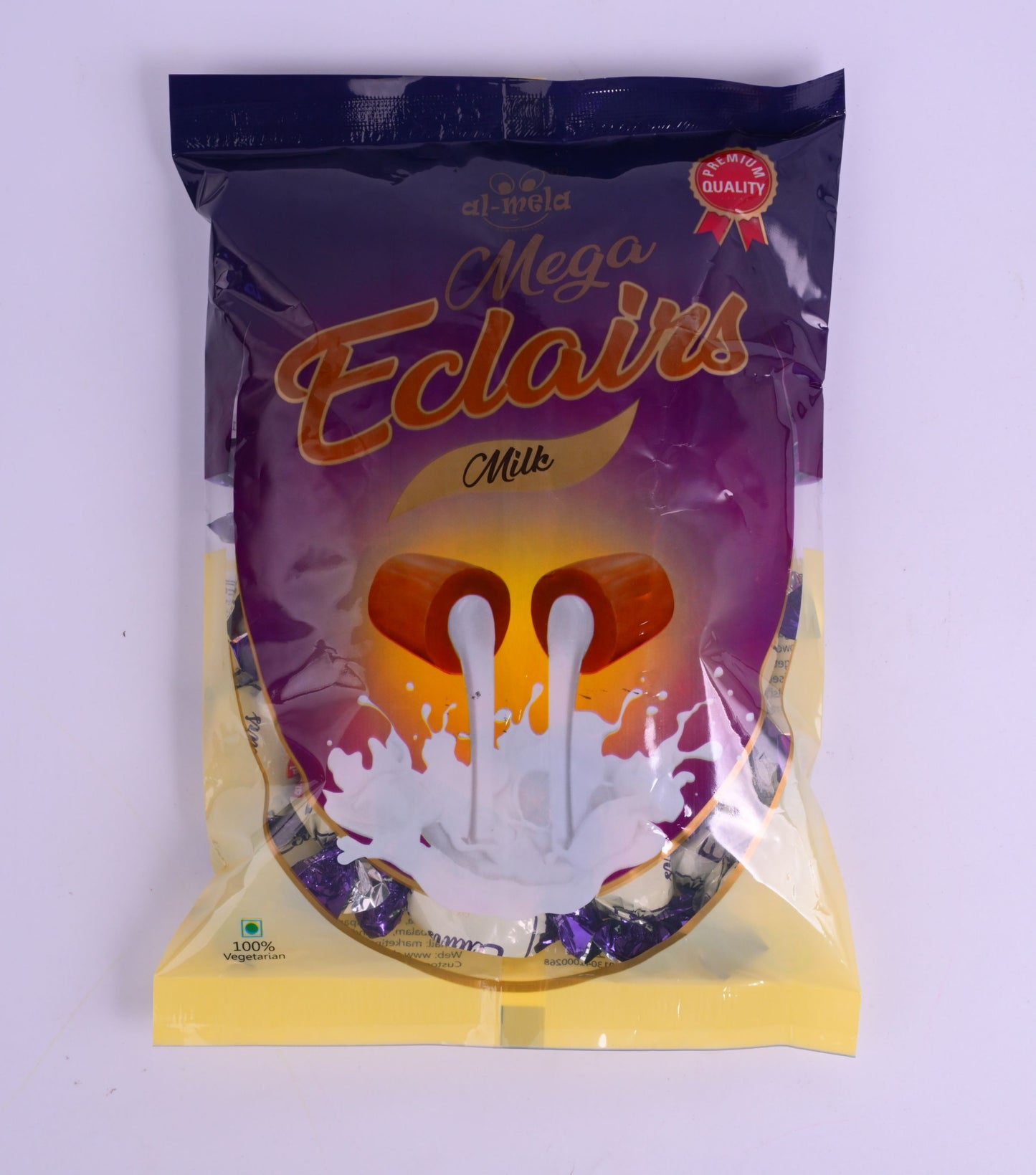 MEGA MILK ECLAIRS POUCH 400g