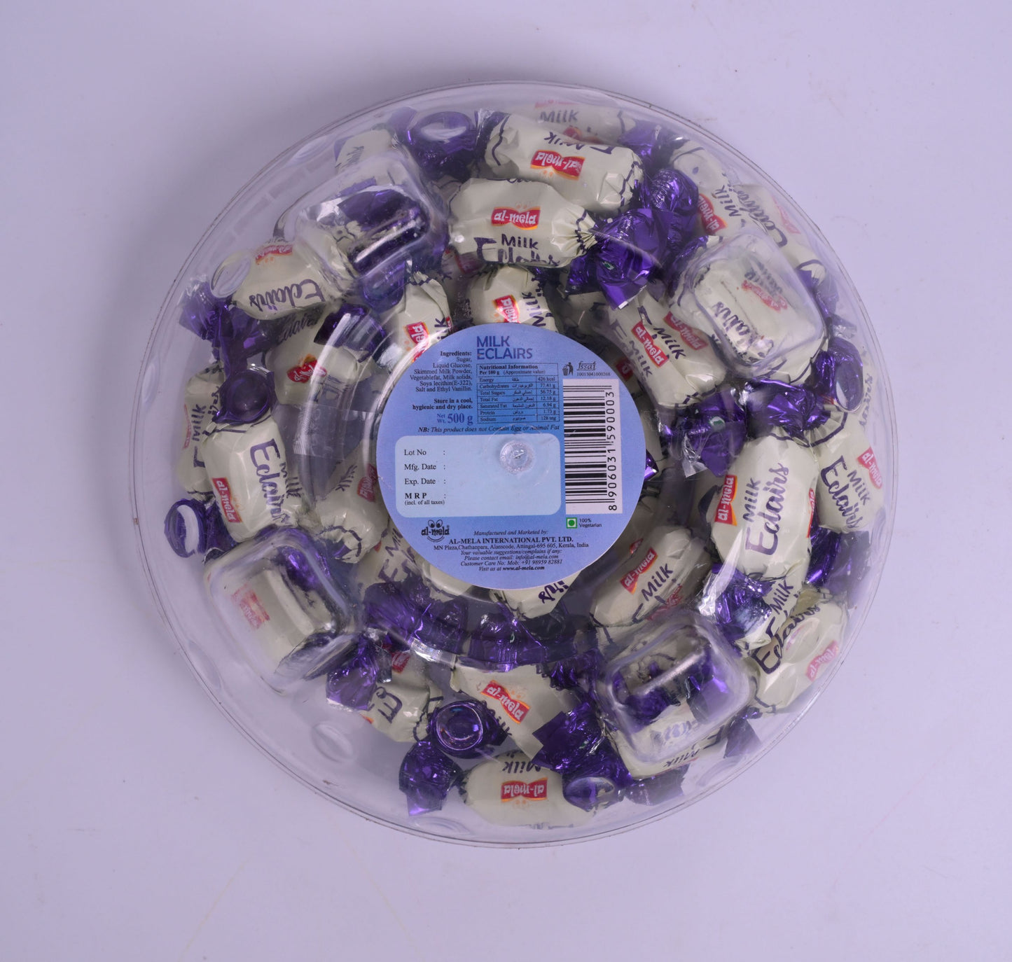 VAJRA MILK ECLAIRS 500g