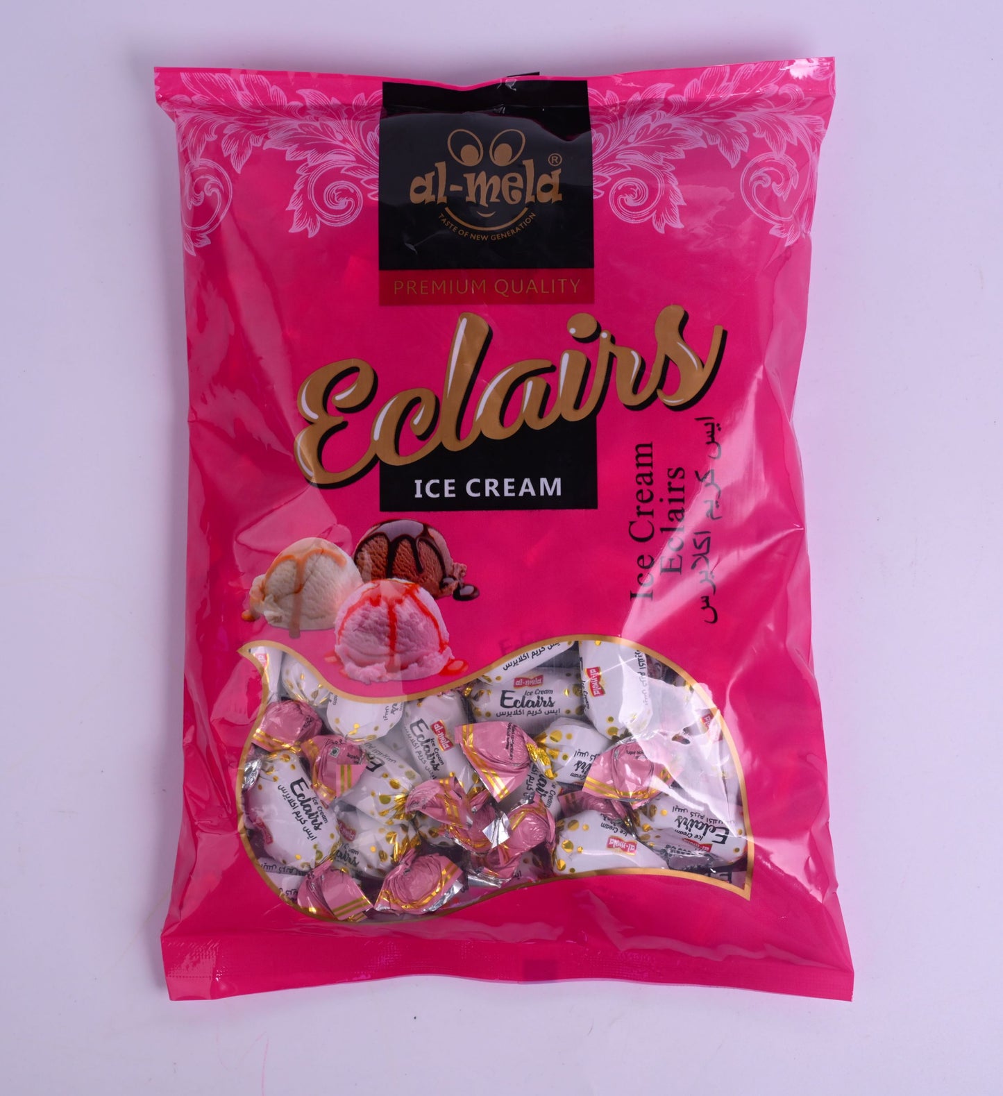 MEGA ICE CREAM ECLAIRS POUCH 750g