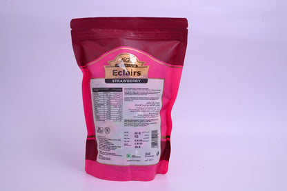 MELA PREMIUM STRAWBERRY ECLAIRS STANDUP POUCH-STRAWBERRY FLAVOR 600g