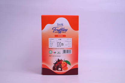 SWISS PREMIUM TRUFFLES -ORANGE FLAVOUR  1 kg