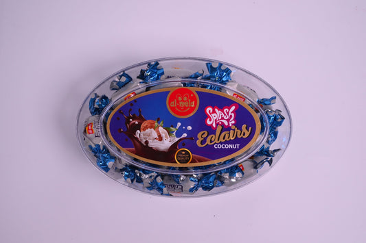 SPLASH PREMIUM QUALITY ECLAIRS COCONUT FLAVOUR 350g