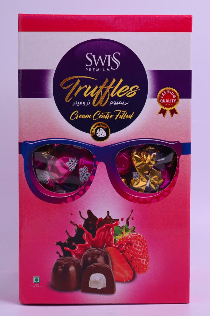 SWISS PREMIUM TRUFFLES -STRAWBERRY FLAVOUR 2kg