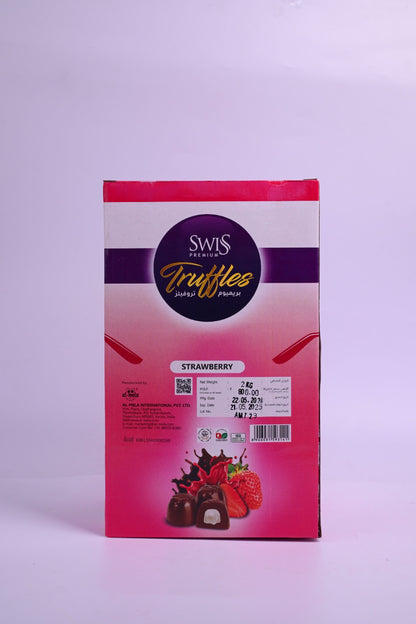 SWISS PREMIUM TRUFFLES -STRAWBERRY FLAVOUR 2kg