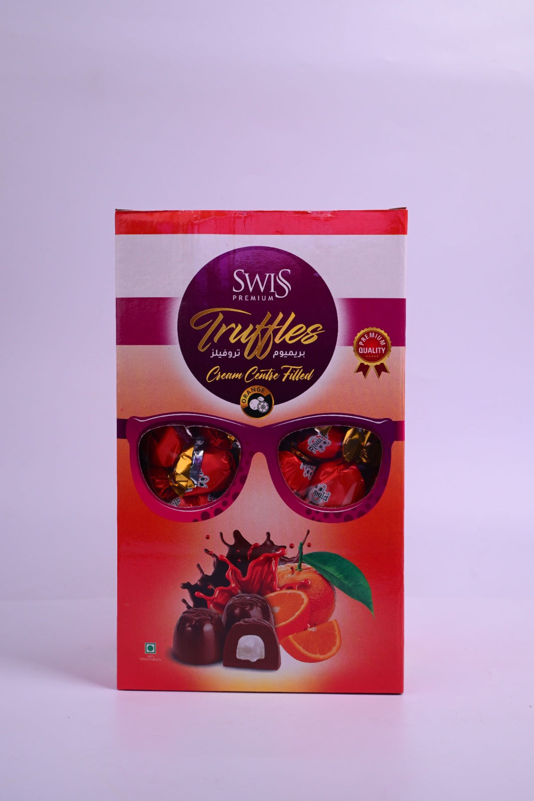 SWISS PREMIUM TRUFFLES -ORANGE FLAVOUR 2kg