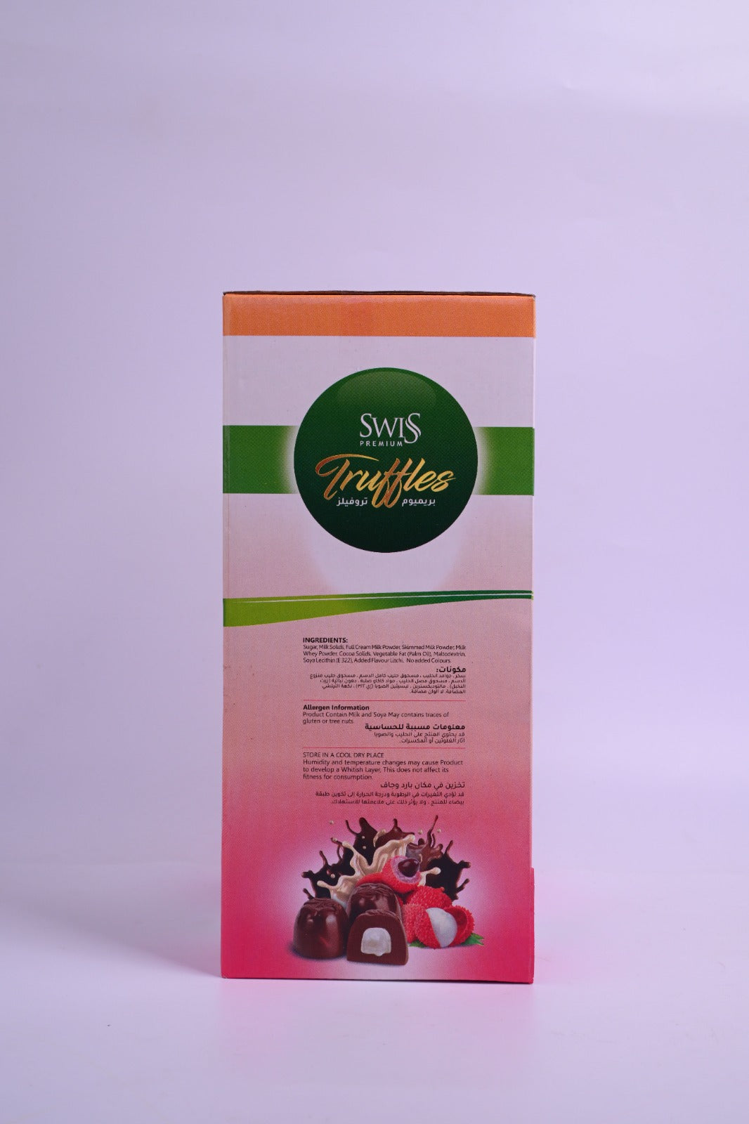 SWISS PREMIUM TRUFFLES -LITCHI FLAVOUR 2kg