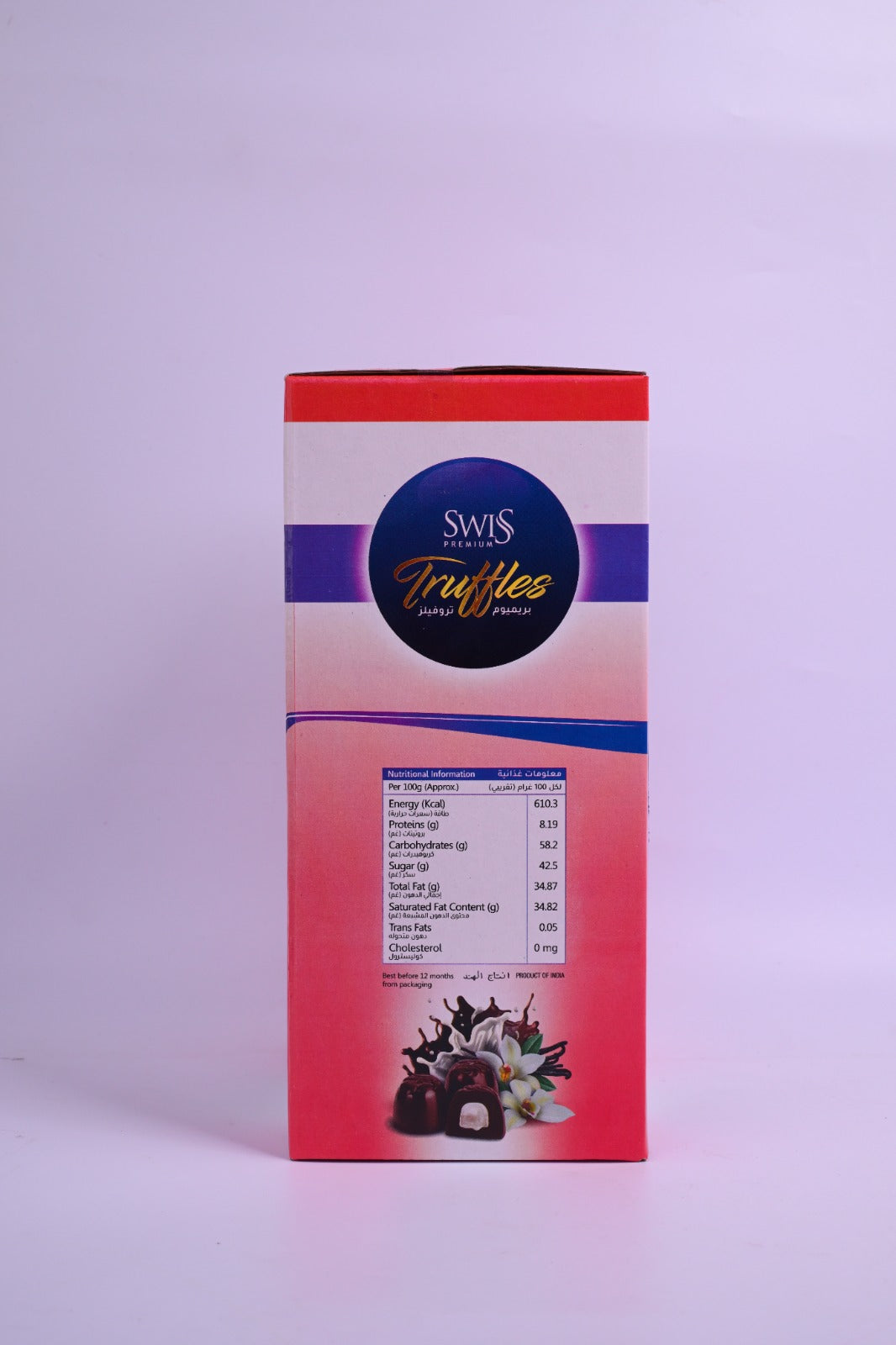 SWISS PREMIUM TRUFFLES -CREAMY VANILA FLAVOUR 2kg