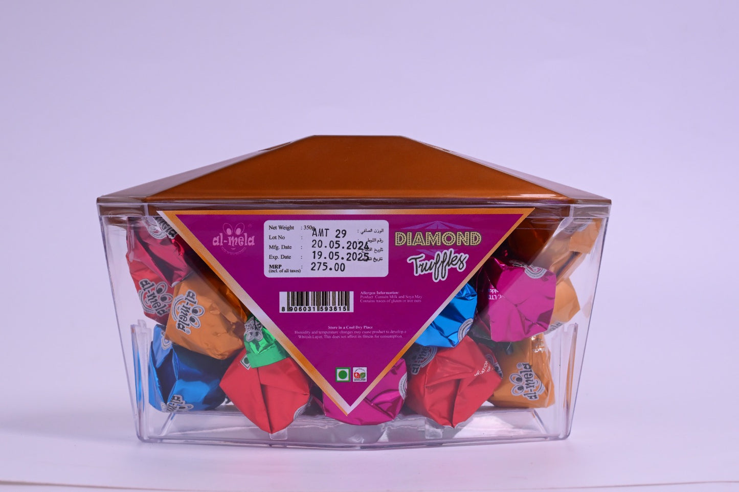 DIAMOND ASSORTED CHOCOLATE TRUFFLES  - 350g