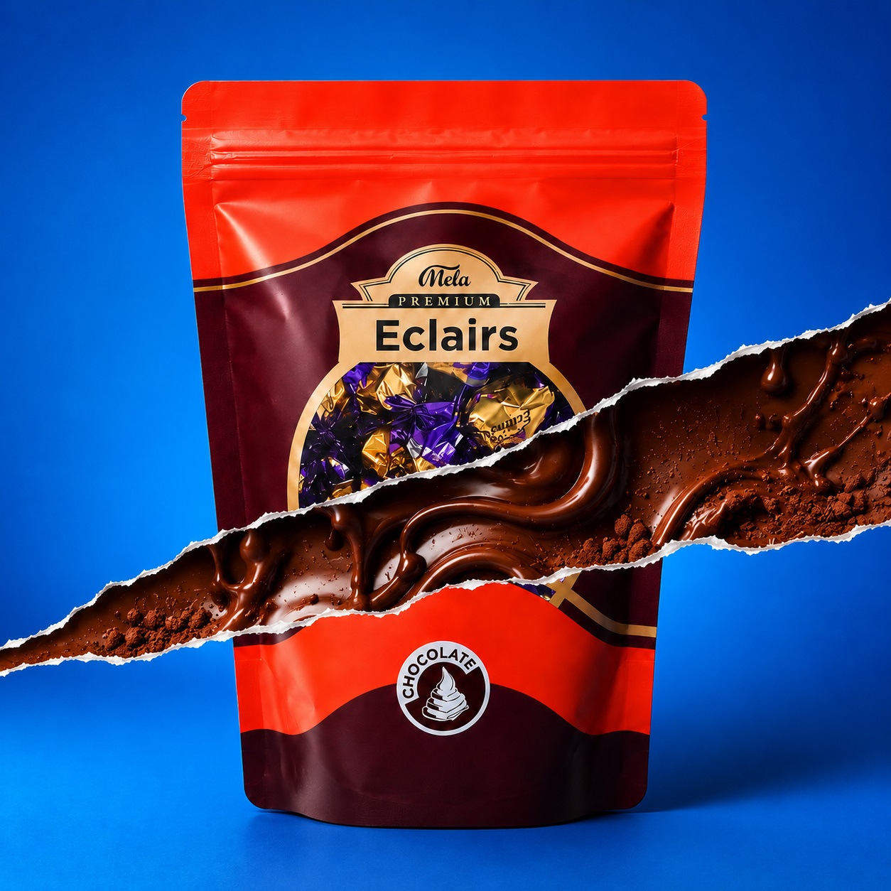 Mela Premium Chocolate Eclairs