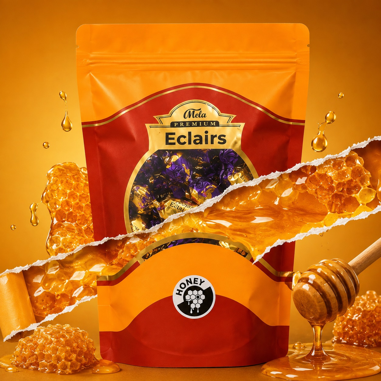 Mela Premium Honey Eclairs